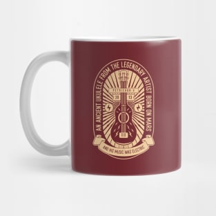 Space Ancient Ukulele Crest Mug